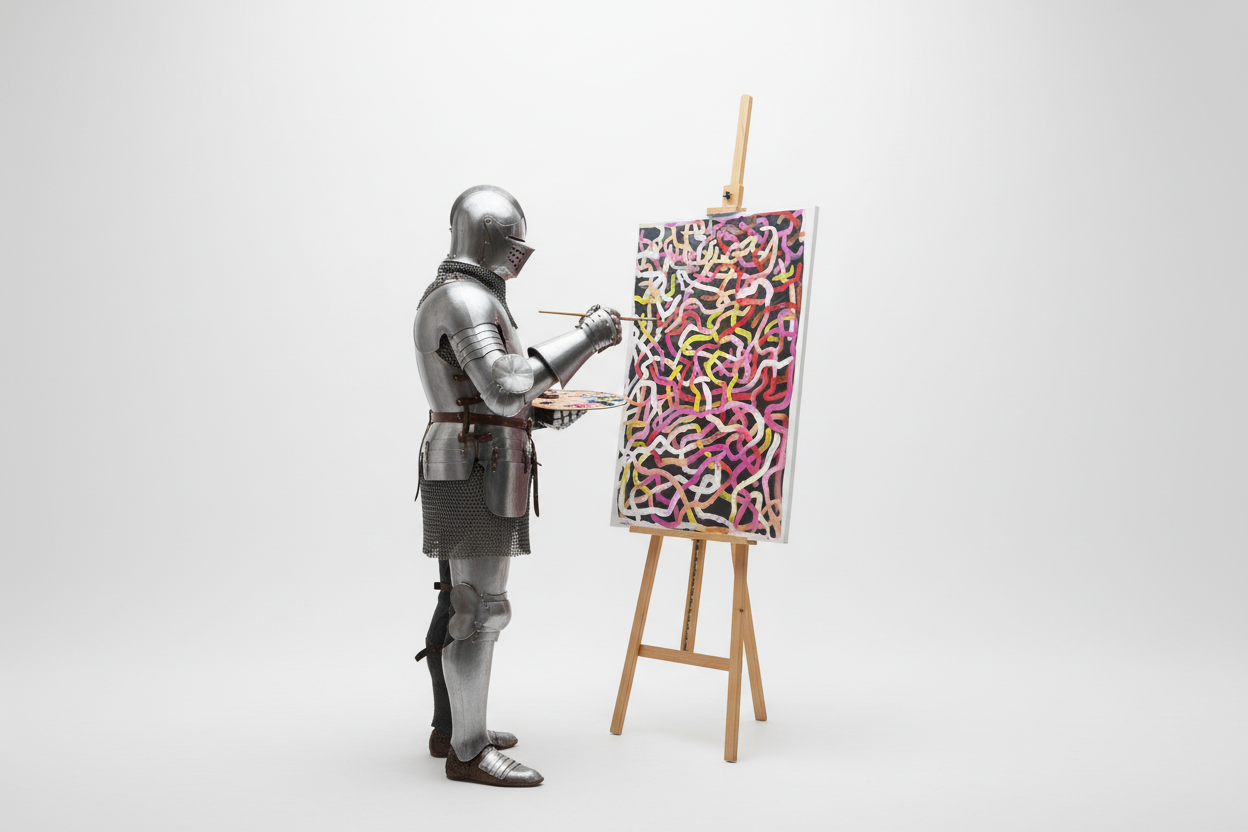 12th Century Knight Painting Dreams