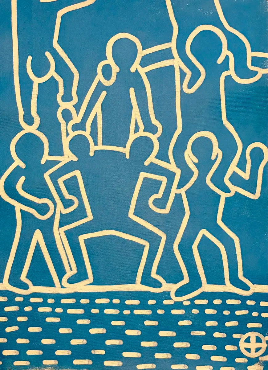 Blue men