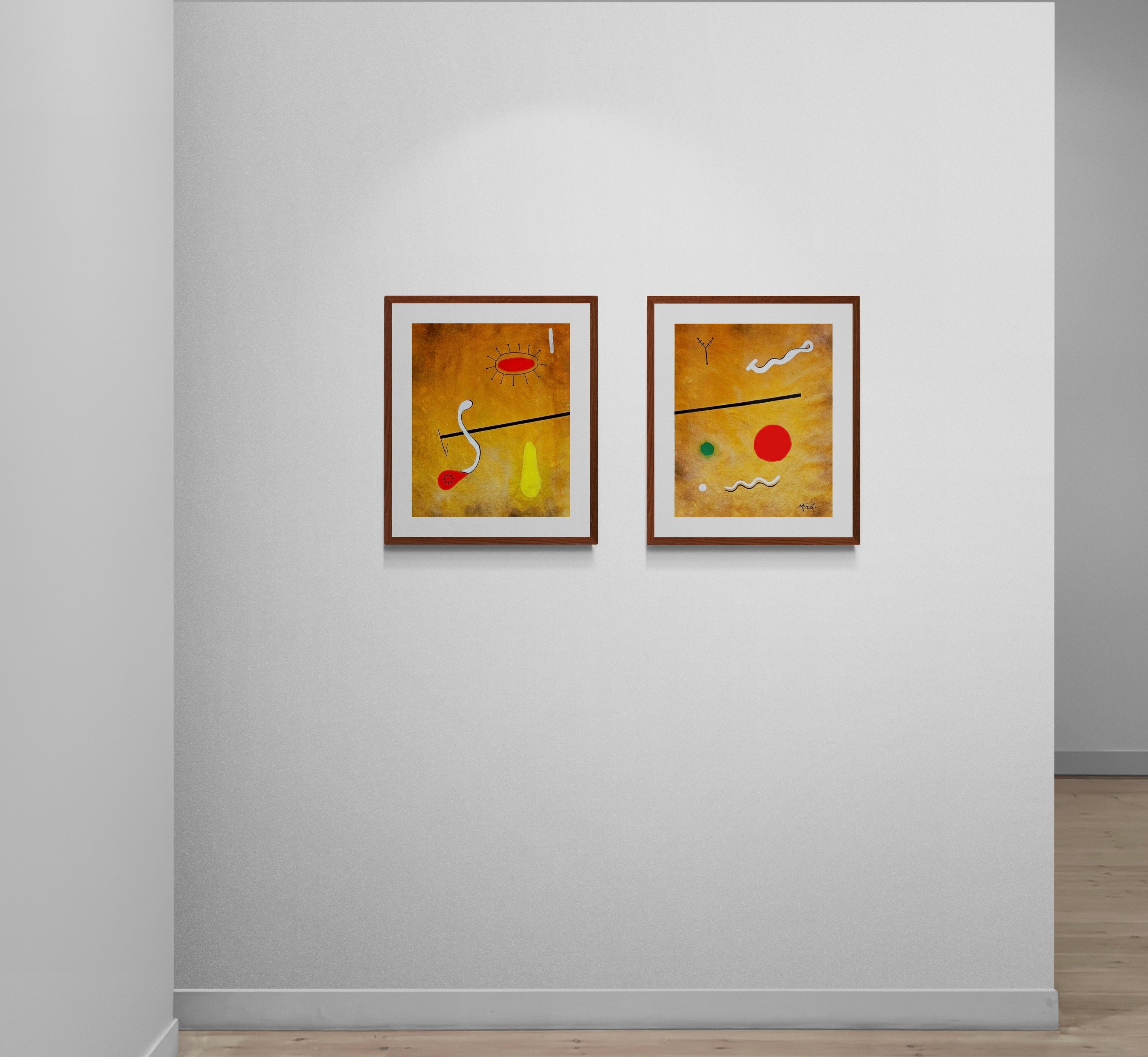 Diptych Oro (2024)
